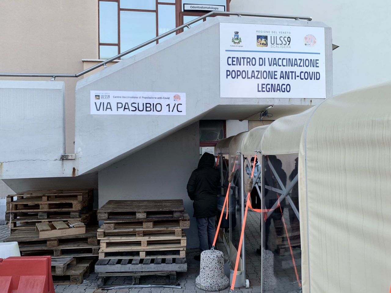 Iniziate all’ex OIP di Legnago le vaccinazioni anti-Covid per gli over 80