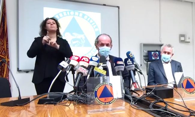 Covid, Zaia: “Aumentano i ricoveri, siamo preoccupati” | + 1062 positivi | Dati 23 febbraio 2021
