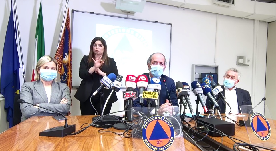 Covid, Zaia: “Veneto resta giallo, pronta ordinanza ad hoc per riapertura impianti da sci”