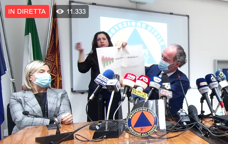 Covid, Zaia: “Chiesto al Governo di rafforzare il Cts e rivedere i parametri per decidere le zone”