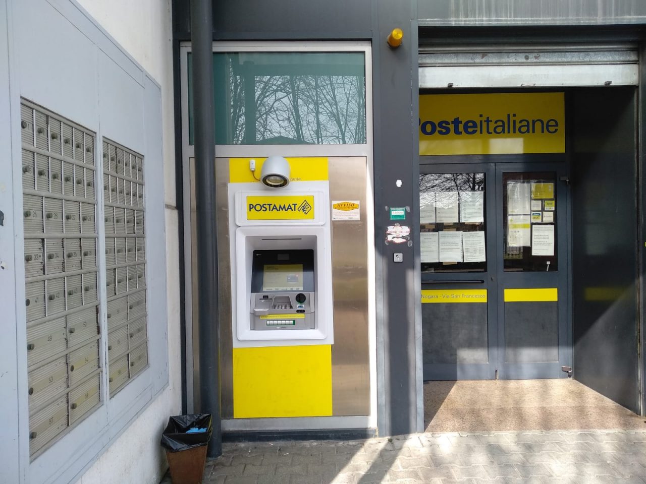 Nuovo Atm Postamat per l’ufficio postale di Nogara