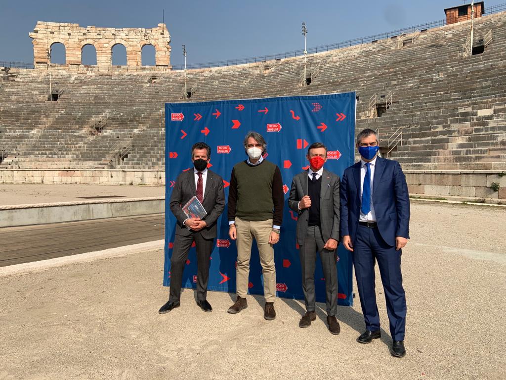 Per la prima volta la tappa finale della Mille Miglia sarà a Verona