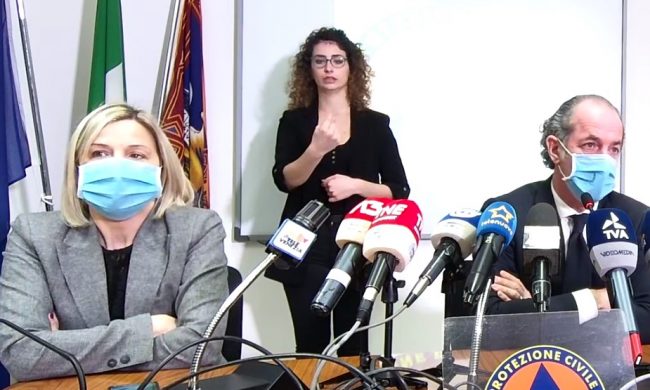 Zaia: “Superata la soglia dei 10mila decessi in Veneto” | +1608 positivi Covid | Dati 9 marzo 2021