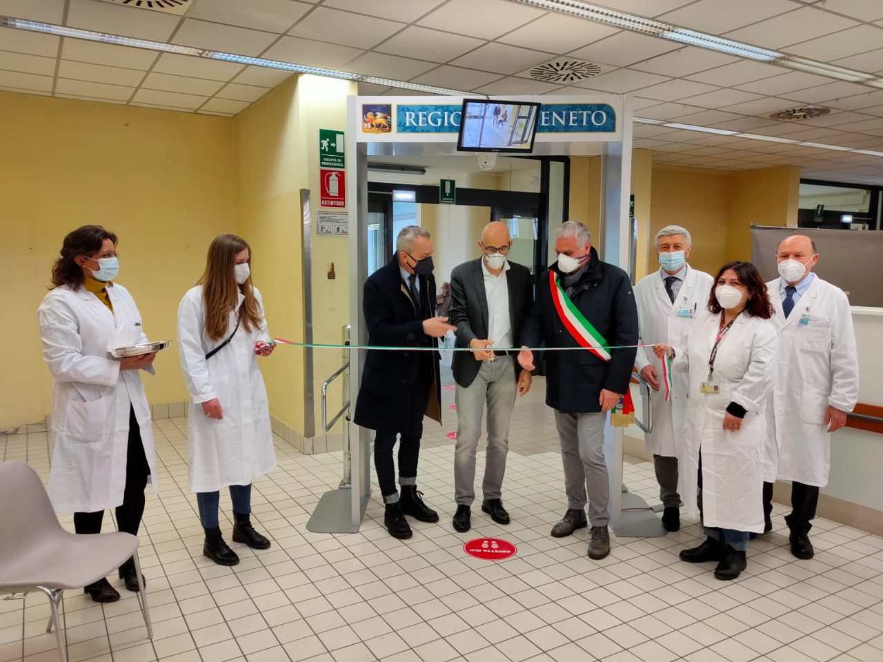 Inaugurato il Centro Vaccinale anti Covid per la popolazione all’ex Rossetto a Legnago