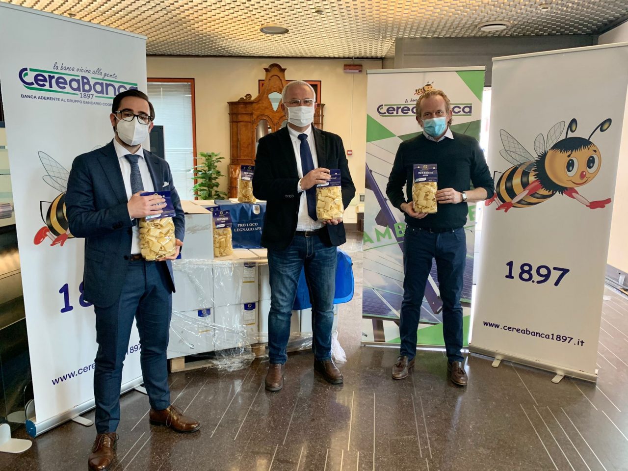 Cerea Banca vicina alle famiglie in difficoltà assieme alla Pro Loco