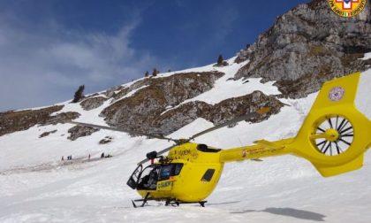 Scialpinista di Verona ferito sul monte Cristallo, recuperato dal soccorso Alpino
