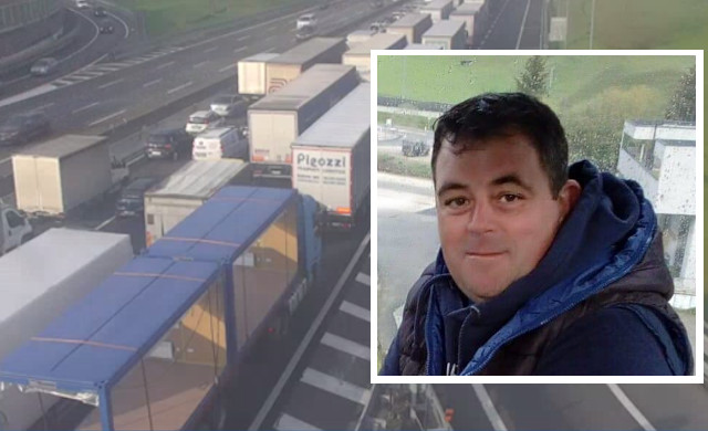 Tragico incidente in A4: è Ugo il camionista morto nello schianto