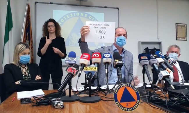 Zaia: “Fatevi avanti se avete più di 60 anni, ci sono 72mila posti liberi” | +963 positivi Covid| Dati 28 aprile 2021