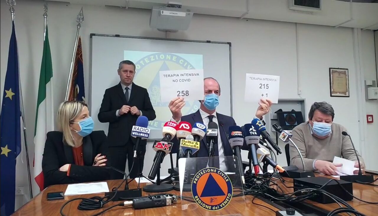 Covid, Zaia: “Da giovedì iniziamo a vaccinare gli over 60. Variante indiana a Bassano” | +535 positivi| Dati 26 aprile 2021