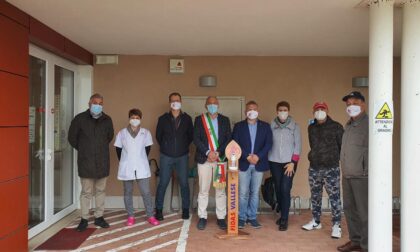 Fidas Vallese ha donato 7 colonnine porta gel igienizzante alla comunità