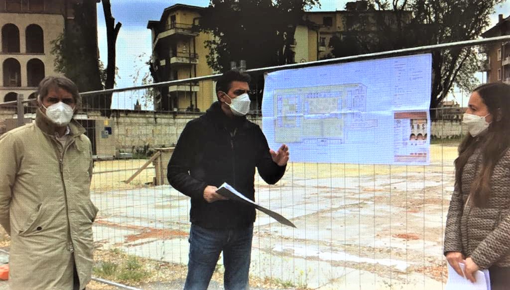 Recupero ex Arsenale, Sboarina: “Diamo alla città un polmone verde fino ad oggi inesistente”