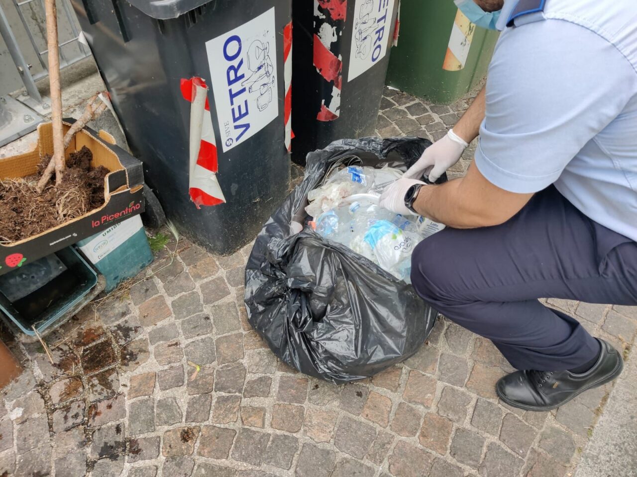 Rifiuti abbandonati a Legnago: sanzionate 15 persone in 5 mesi