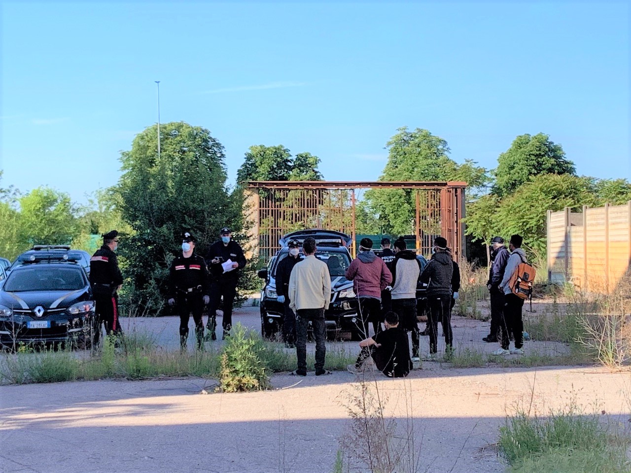 Nuovo sgombero all’ex Tiberghien: denunciati 6 stranieri