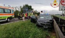 Incidente sull'A22: si schianta con l'auto contro il guardrail, ferito un 66enne