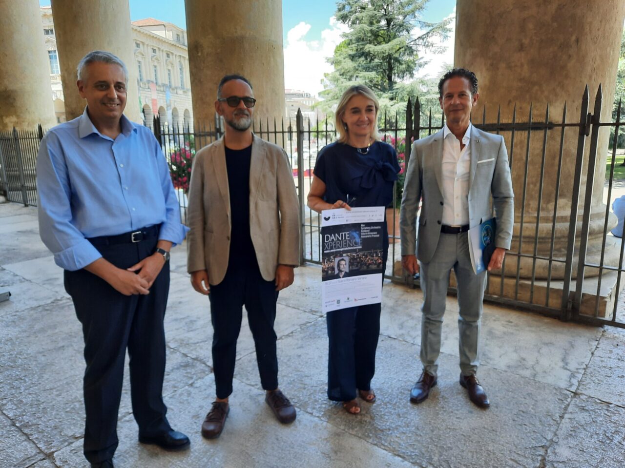 A Verona la prima nazionale di DanteXperience con l’orchestra di Budapest e Alessandro Preziosi