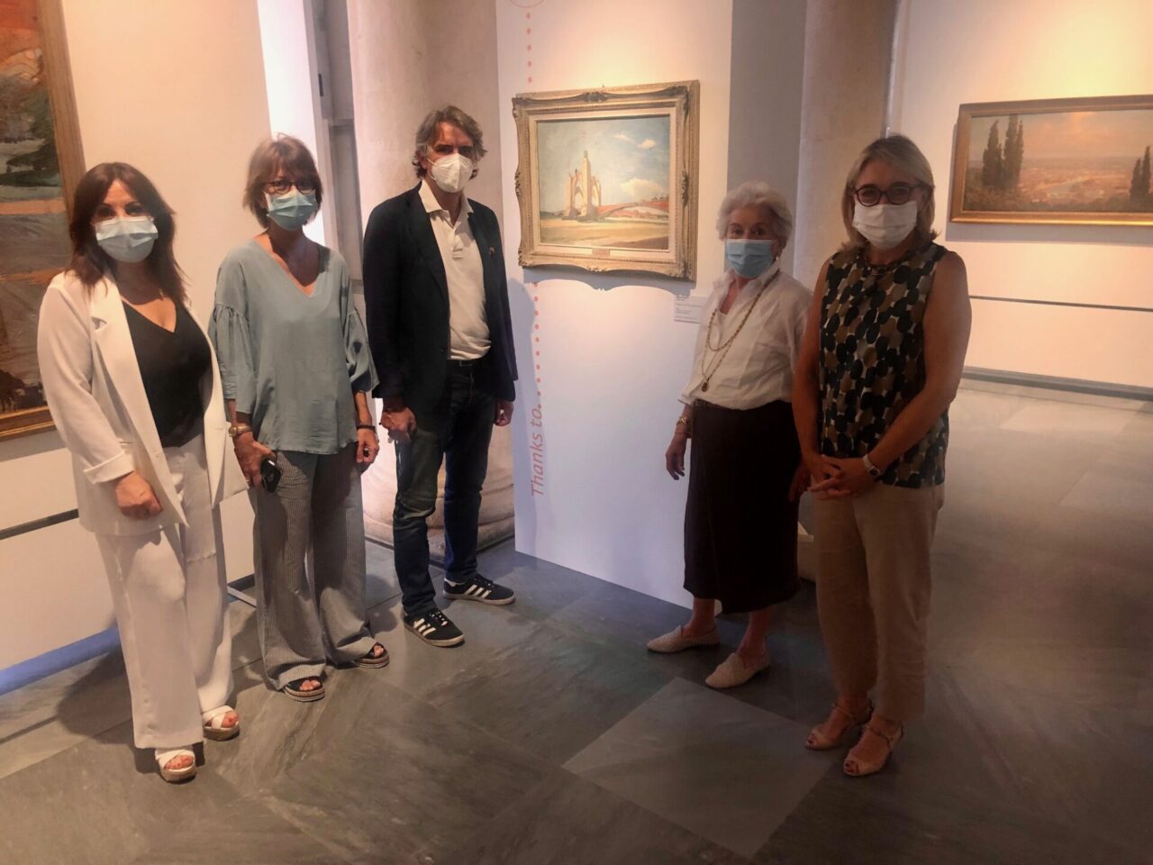 Inaugurato alla Gam lo spazio espositivo “Thanks to”, in mostra anche l’opera di Vitturi