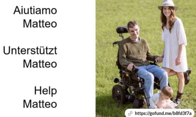 Veronese in bici dalla Baviera a Vicenza per aiutare l’amico affetto da Sla