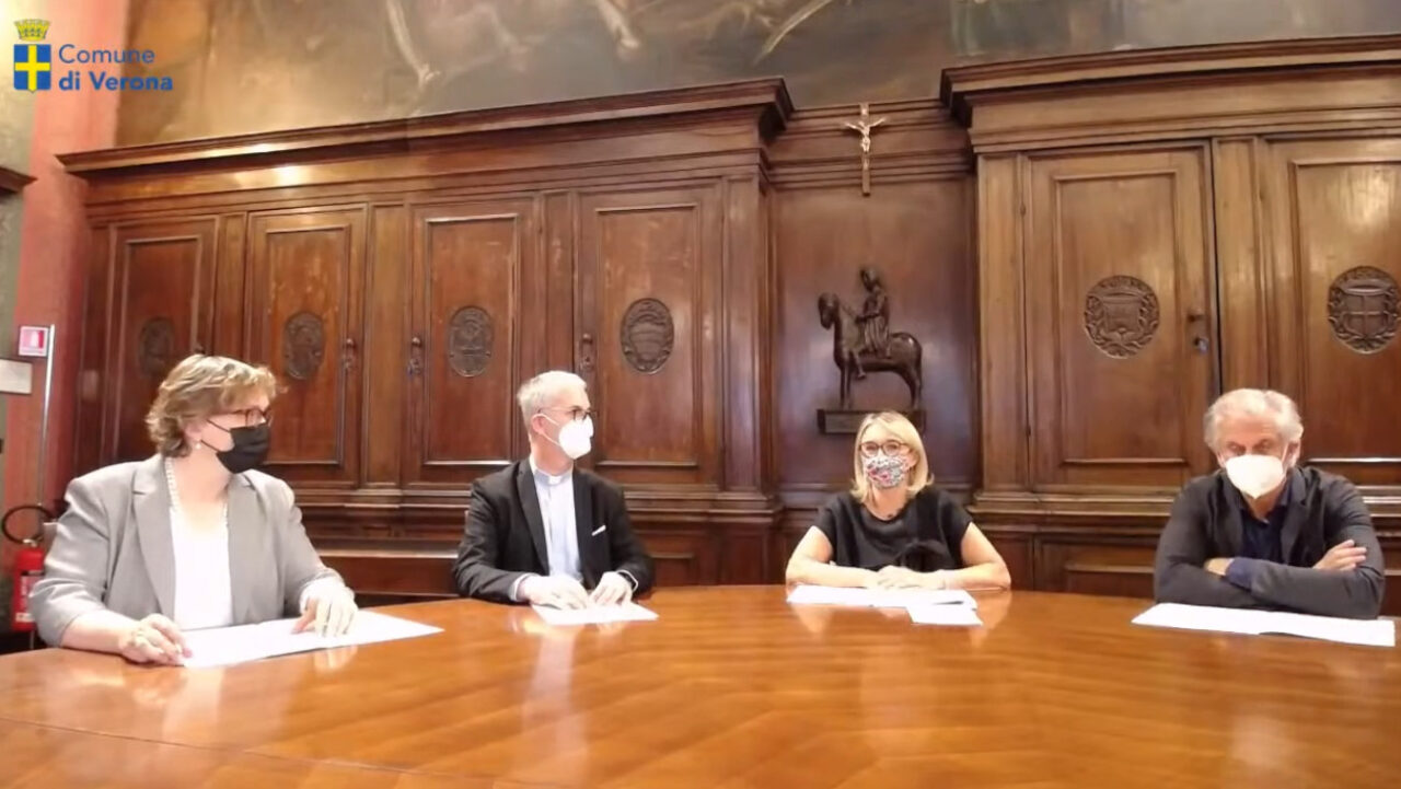 Alla Chiesa San Fermo proiezione al pubblico del cortometraggio “Dante, per nostra fortuna”