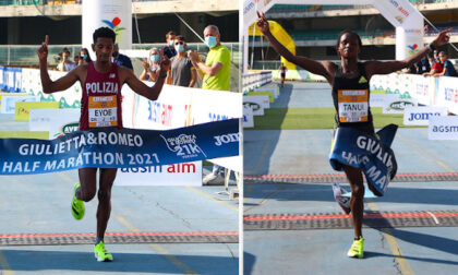 Eyob Faniel e Angela Tanui hanno vinto la 14esima Giulietta&Romeo Half Marathon