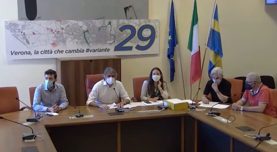 Giunta adotta Variante 29, Sboarina: “Scelta di coraggio, riscatto della città”