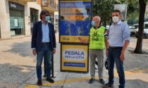 In funzione il primo display contabiciclette a Verona, l'unico di Fiab in Italia