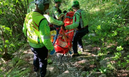 Cade con la mountain bike e sbatte la testa: 32enne ferito