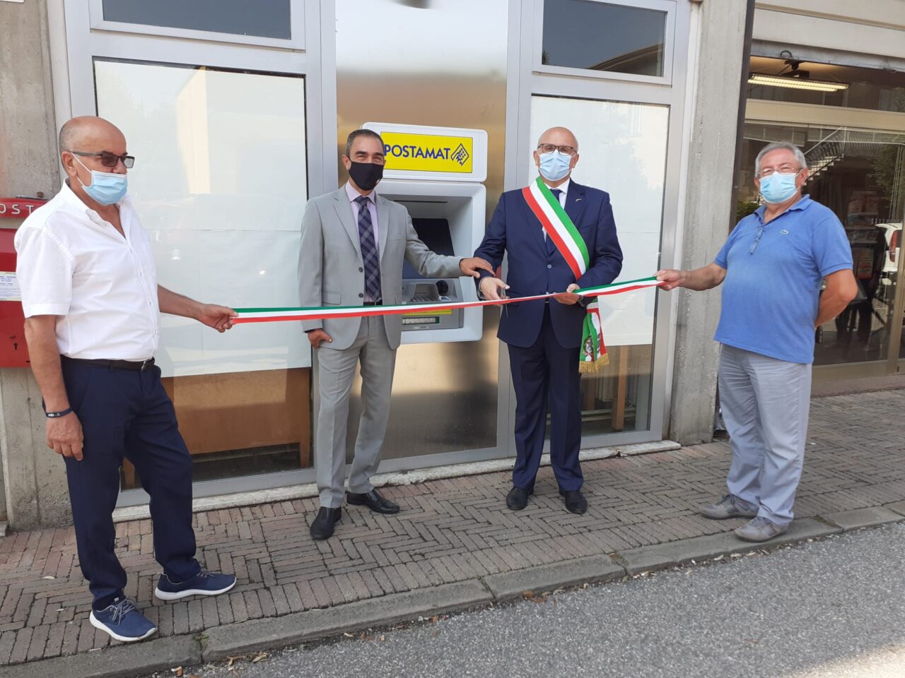Inaugurato il nuovo ATM postamat  a San Pietro di Morubio