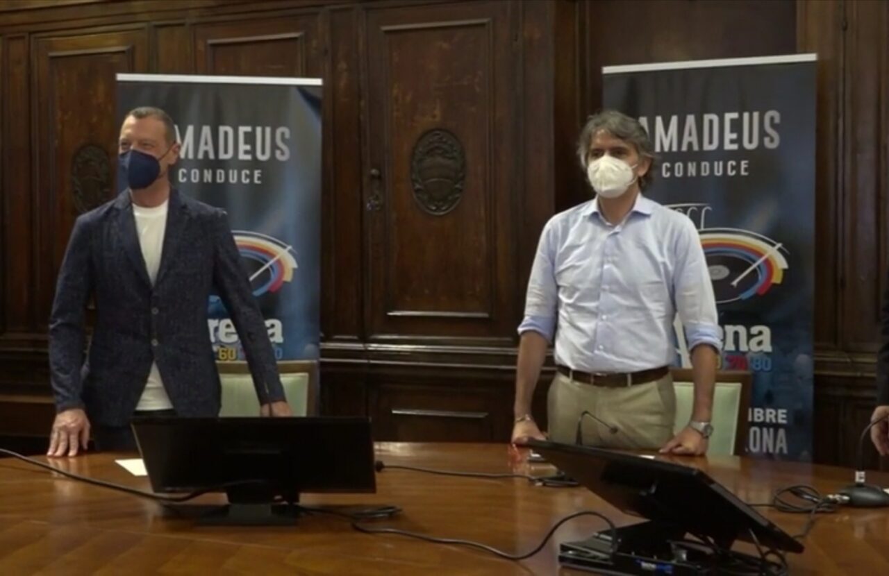 Tre decenni di musica italiana risuoneranno all’Arena con due serate evento di Amadeus