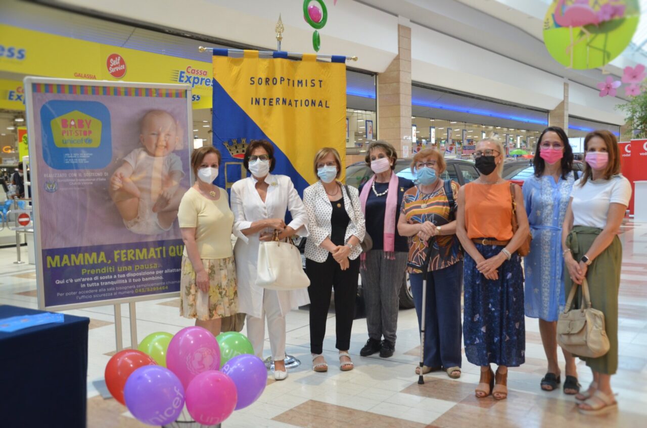 Al “Verona Uno” inaugurato il primo spazio per mamme in allattamento promosso da Unicef