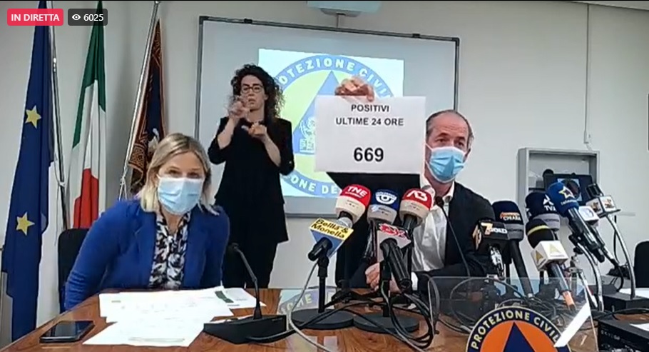 Covid, Zaia: “Green Pass, boom di prenotazioni. Vaccini basteranno?” | +669 positivi | Dati 23 luglio 2021