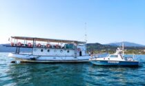 Nave da diporto in avaria sul Lago di Garda con 56 persone a bordo