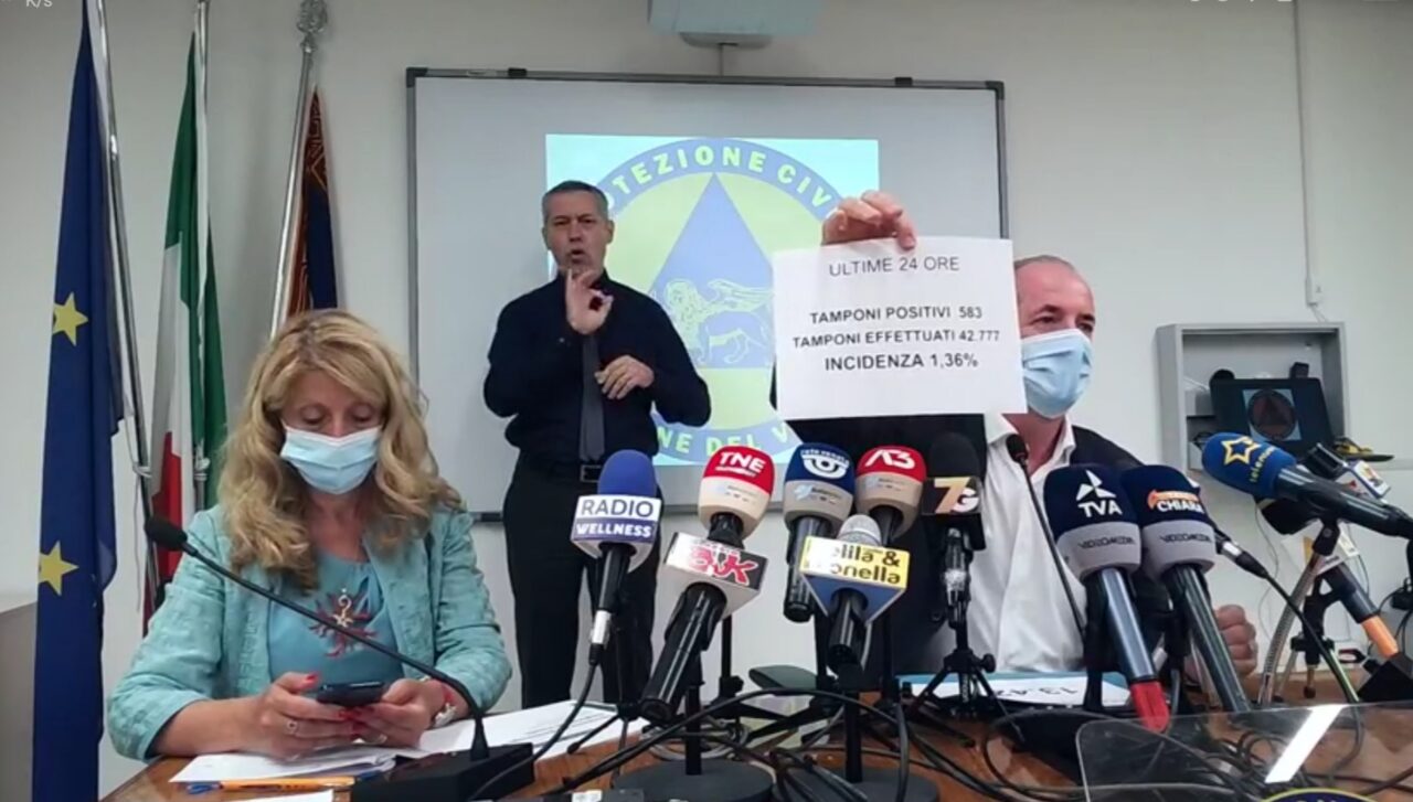 Covid, Zaia: “Da domani accesso diretto al vaccino per la fascia 12-25 anni” |+583 positivi| Dati 12 agosto 2021
