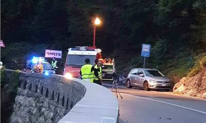 Frana sulla Gardesana: chiusa per ore la SR249 in direzione Tempesta