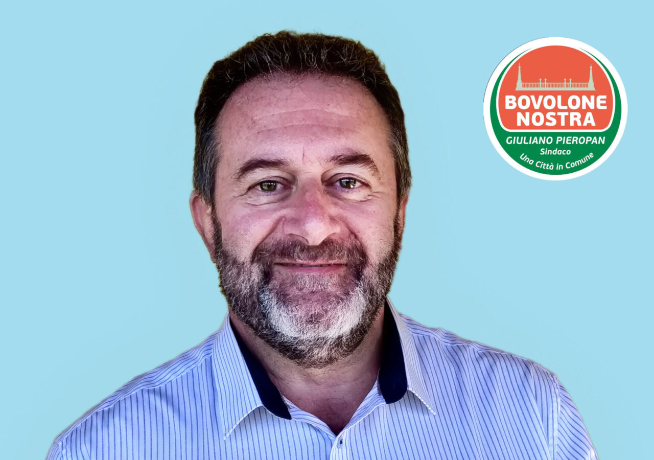 Elezioni comunali Bovolone 2021: Giuliano Pieropan candidato sindaco per Bovolone Nostra