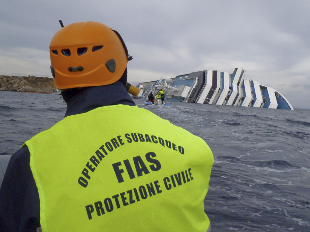 Al lido Campanello fine settimana di formazione per i sommozzatori della Protezione civile