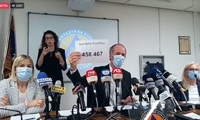Zaia: “Anticorpi monoclonali, l’89% dei pazienti veneti trattati ha evitato il ricovero” | +274 positivi Covid| Dati 6 settembre 2021