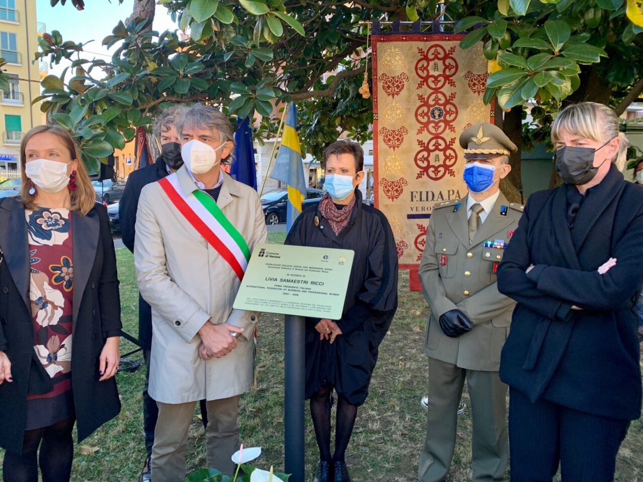Una targa a Piazzale Stefani per ricordare Livia Samaestri Ricci