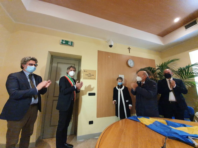 In municipio ora c’è “Sala Delaini”, Sboarina: “E’ stato un sindaco di grande visione”