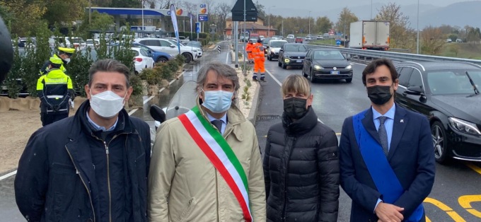 Inaugurato il completamento dei lavori relativi alla variante SP6 “dei Lessini”
