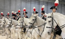 La “Fanfara” dell'Arma Carabinieri ha inaugurato la 123esima edizione di Fieracavalli