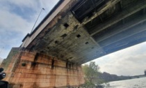 Le foto dello stato di corrosione in cui si trova la struttura portante di Ponte Nuovo