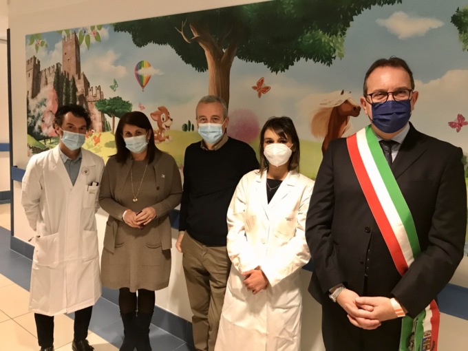 Magalini, la nuova Pediatria dipinta: un reparto sempre più a misura di bambino