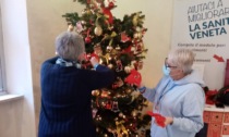 Un albero di Natale per gli operatori dell'ospedale Orlandi
