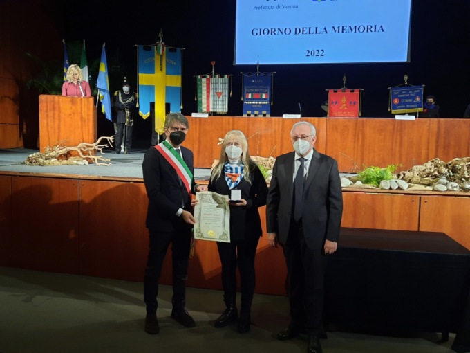 Giorno della Memoria, medaglia della città a Giulietta Rossini