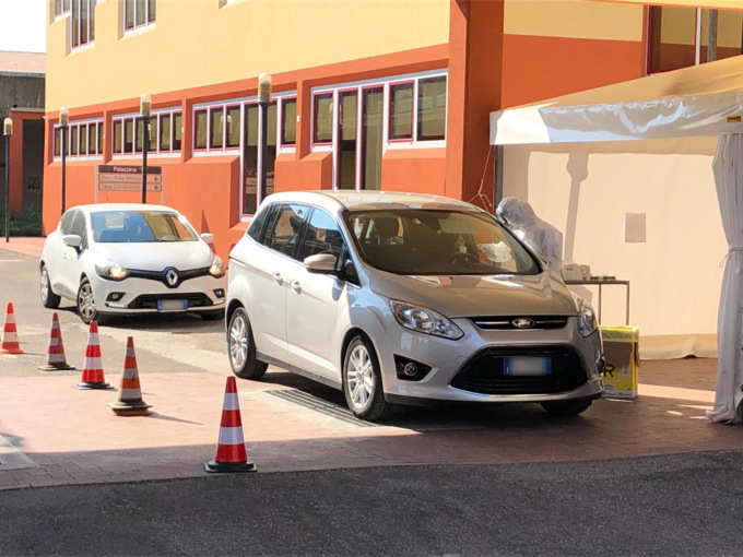 Ospedale Sacro Cuore: nuovo centro tamponi drive-in in via San Marco