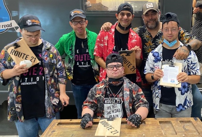 Al Motor Bike Expo presenti anche i ragazzi Down della Route21