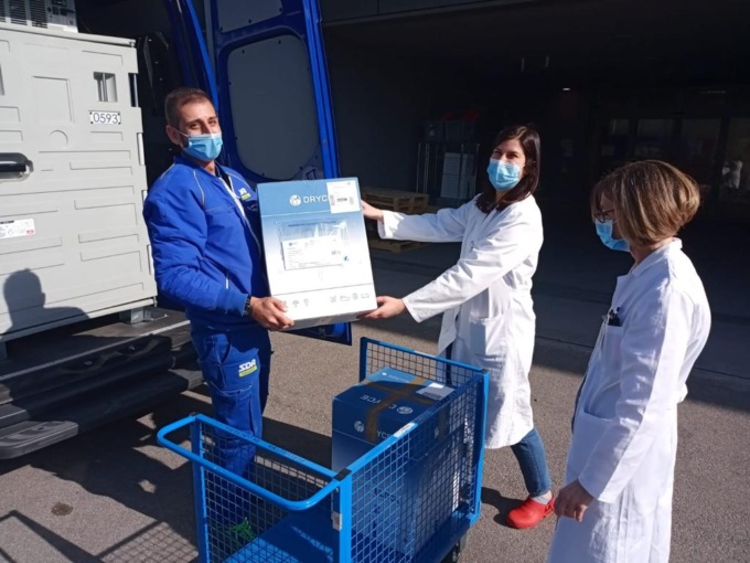Novavax, Poste Italiane consegna i vaccini in provincia di Verona