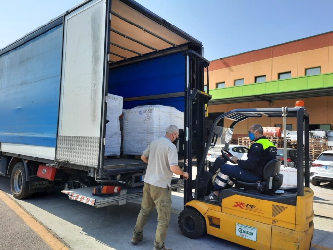 Emergenza Ucraina, da Verona già partite 51 tonnellate di prodotti