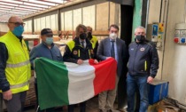 Partito da Verona il tir con gli aiuti raccolti all’hub nazionale per l'Ucraina