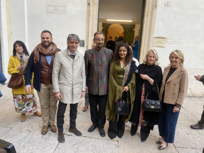 Omaggio a Salgari con Kabir Bedi, Sboarina: “Dedicheremo la biblioteca allo scrittore veronese”